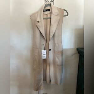 ZARA Long Blazer Womens XS